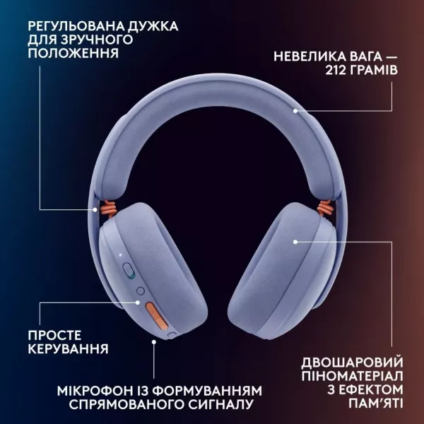 Гарнітура Logitech G325 Lightspeed Wireless (Lilac) (UA)