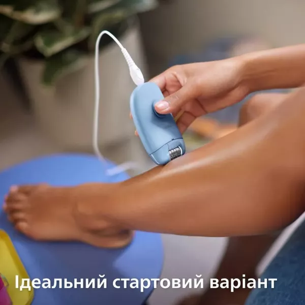 Епілятор Philips Series 2000 (BRE228/00) (Blue)