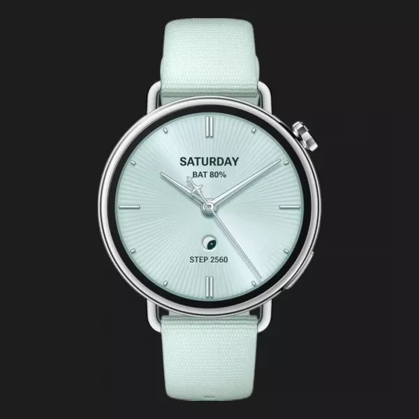 Xiaomi Watch S4 41mm Mint Green Fluororubber Strap (BHR080CGL)