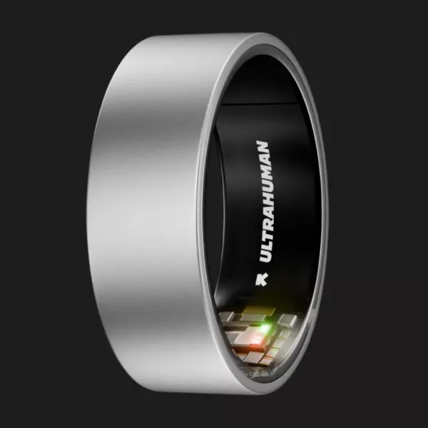 Смарт-кільце Ultrahuman Ring AIR Raw Titanium Size 10