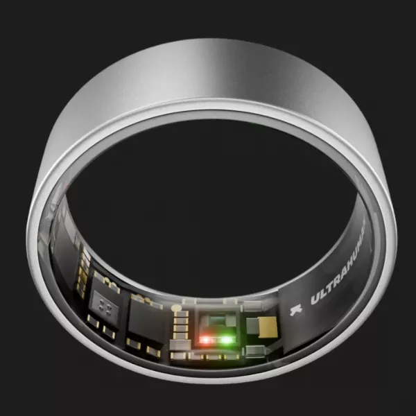 Смарт-кільце Ultrahuman Ring AIR Raw Titanium Size 10