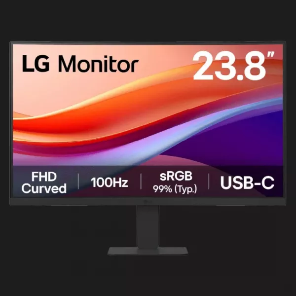 Монітор LG 23.8" VA 100Hz 24U421A-B (UA)