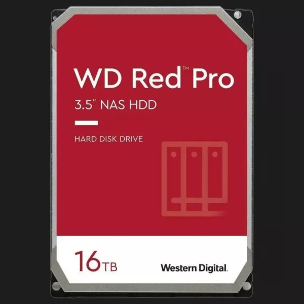 Жорсткий диск Western Digital Red Pro 16TB 3.5