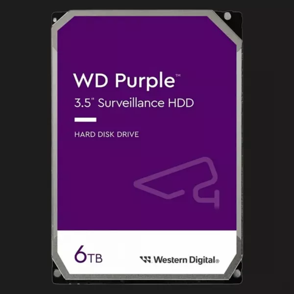 Жорсткий диск Western Digital Purple 6TB 3.5