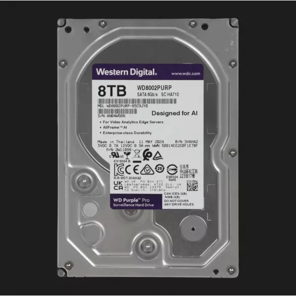 Жорсткий диск Western Digital Purple Pro 24TB 3.5