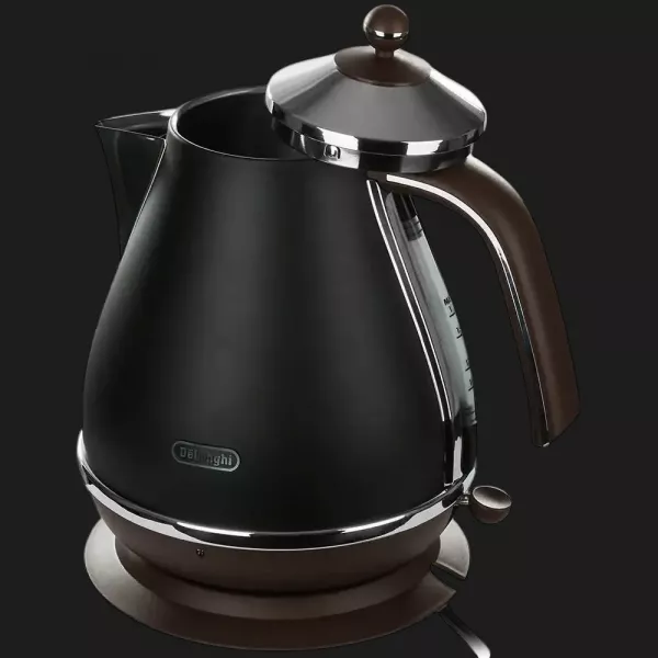 Електрочайник DeLonghi Icona Vintage KBOV 2001 BK