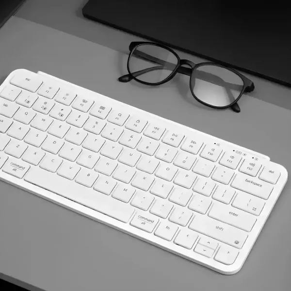 Клавіатура мембрана Keychron B1 Pro (Ivory White) (UA)