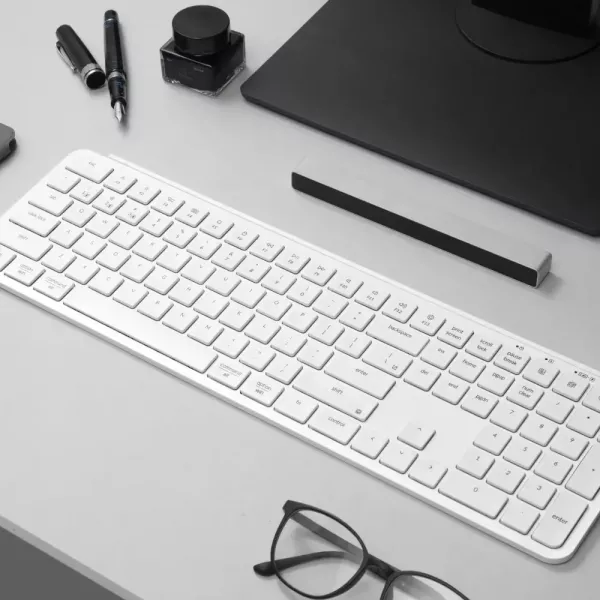 Клавіатура мембрана Keychron B6 Pro Ivory (White) (B6P-K8-UA)