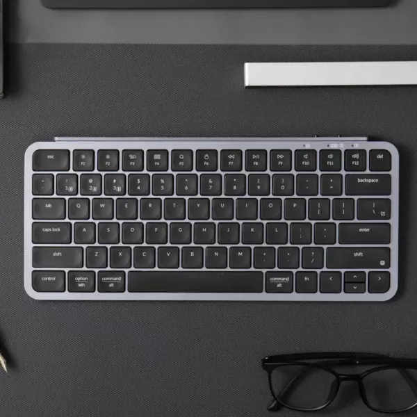 Клавіатура мембрана Keychron B1 Pro Space (Gray) (B1P-K1-UA)
