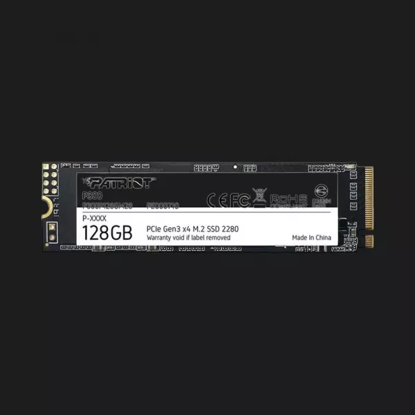 Накопичувач SSD Patriot P300 128GB NVMe PCIe 3.0 (P300P128GM28)