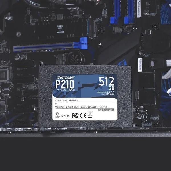 Накопичувач SSD Patriot P220 512GB SATA (P220S512G25)
