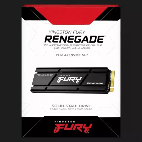 Накопичувач SSD Kingston Fury Renegade 1TB NVMe PCIe 4.0 (SFYRSK/1000G)