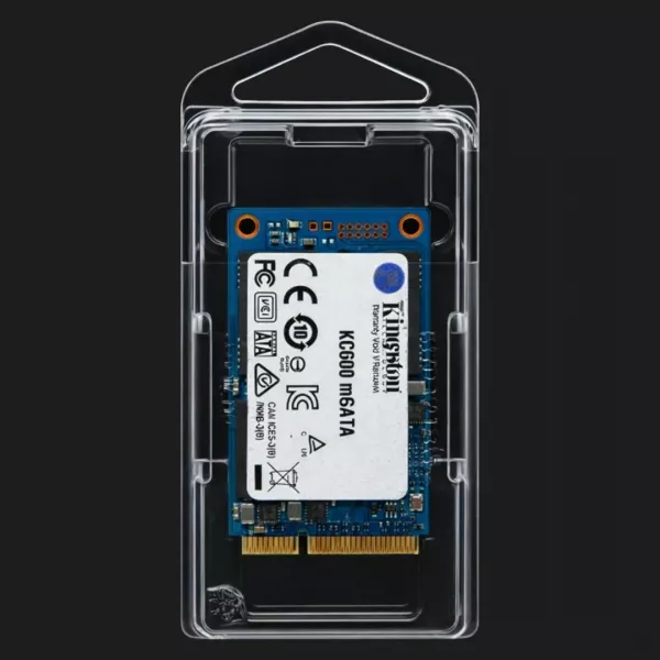 Накопичувач SSD Kingston KC600 256GB mSATA (SKC600MS/256G)