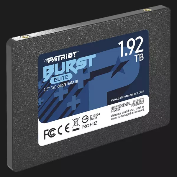 Накопичувач SSD Patriot Burst Elite 1.92TB SATA (PBE192TS25SSDR)
