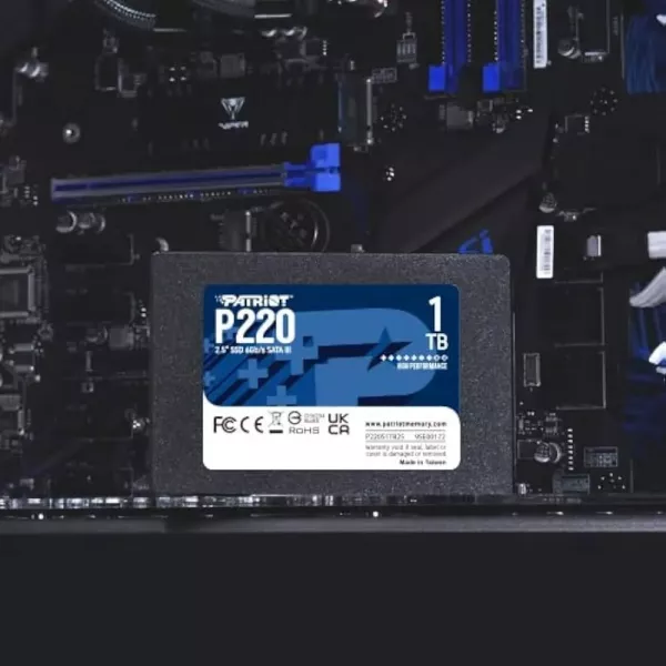 Накопичувач SSD Patriot P220 1TB SATA (P220S1TB25)