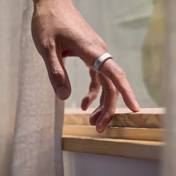 Смарт-кільце Oura Ring 4 Brushed Silver Size 7