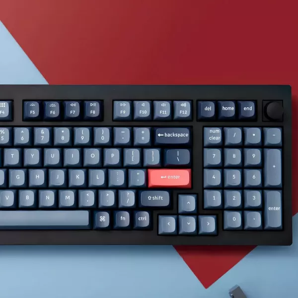 Ігрова клавіатура Keychron V5 Max 100 Key RGB Hot-Swap Gateron Jupiter Brown (Black) (V5M-D3-UA)