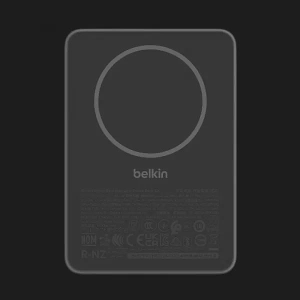 Зарядний пристрій Power Bank Belkin 5000mAh Slim Magnetic (Black)