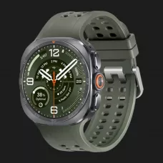 Смарт-годинник Samsung Galaxy Watch Ultra 2 47mm Titanium Silver LTE with Olive Marine Band (SM-L715FZSA) (Standard)