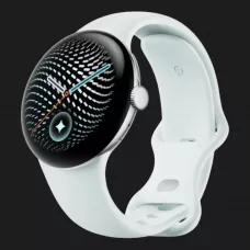 Смарт-годинник Google Pixel Watch 5 41mm Wi-Fi Polished Silver Aluminum Case / Fog Active Band