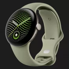 Смарт-годинник Google Pixel Watch 5 41mm LTE Satin Pyrite Aluminum Case / Olive Active Band
