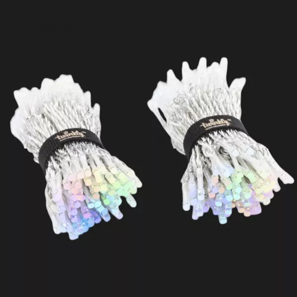 Гірлянда Smart LED Twinkly Strings RGBW 250, Gen II, IP44, 20м, кабель прозорий