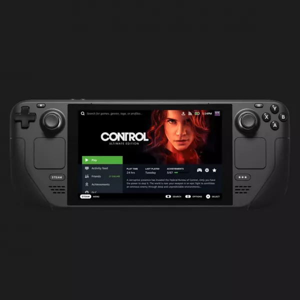 Ігрова приставка Valve Steam Deck 64GB (Black)