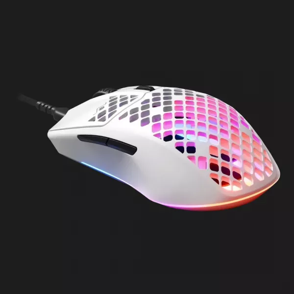 Ігрова миша SteelSeries Aerox 3 (2022) (Snow White) (UA)