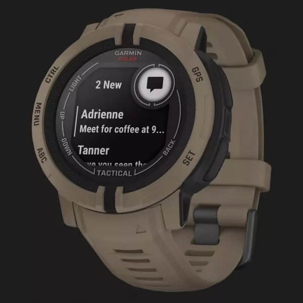 Garmin Instinct 2 Solar Tactical Edition Coyote Tan