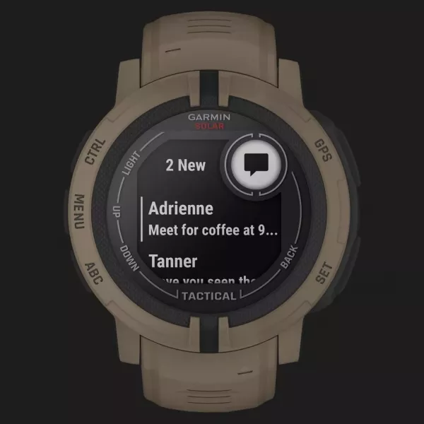 Garmin Instinct 2 Solar Tactical Edition Coyote Tan