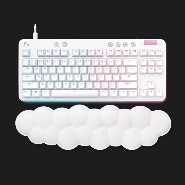 Клавіатура ігрова Logitech G713 Aurora Gaming GX Brown USB (White) (UA)