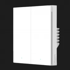 Розумний вимикач Aqara Smart Wall Switch H1 (with neutral, double rocker)
