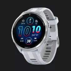 Garmin Forerunner 965 Titanium Bezel, Whitestone Case