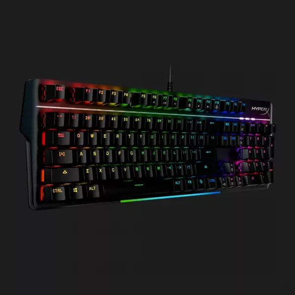 Клавіатура ігрова HyperX Alloy MKW100 TTC Red USB RGB (Black) (UA)