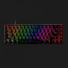 Клавіатура ігрова HyperX Alloy Origins 65 Red USB RGB (Black) (UA)