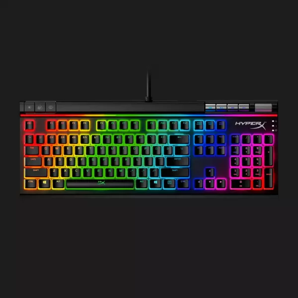 Клавіатура ігрова HyperX Alloy Elite 2.0 Red USB RGB (Black) (UA)