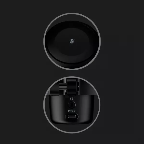 Мікрофон HyperX DuoCast RGB (Black) (UA)