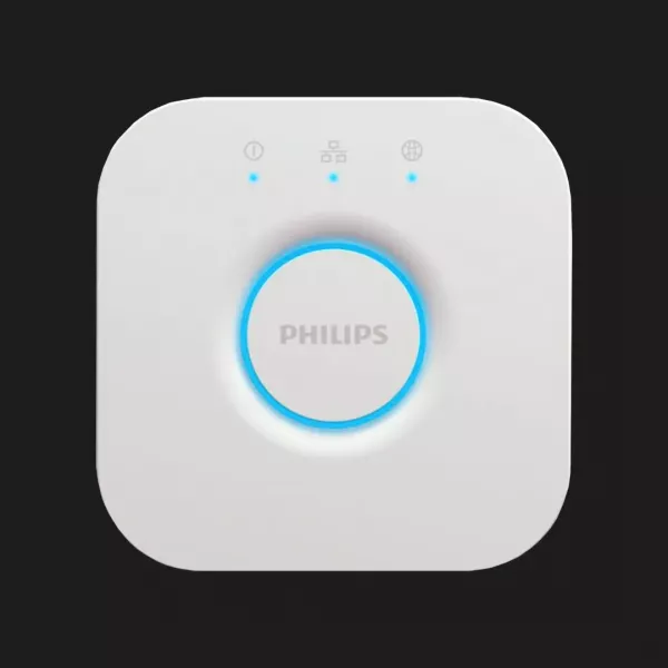 Стартовий комплект Philips Hue White (Bridge, Dimmer, лампа E27, 3шт)