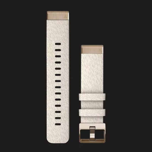 Ремінець Garmin 20mm QuickFit Cream Heathered Nylon Band (010-13102-07)