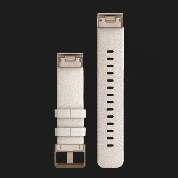 Ремінець Garmin 20mm QuickFit Cream Heathered Nylon Band (010-13102-07)