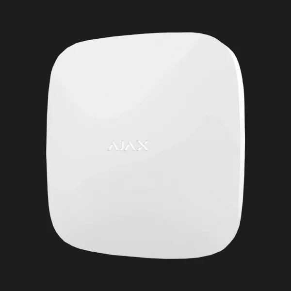 Інтелектуальна централь Ajax Hub, Jeweller, бездротова (White)