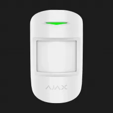 Датчик руху Ajax MotionProtect Plus, Jeweller, бездротовий, (White)