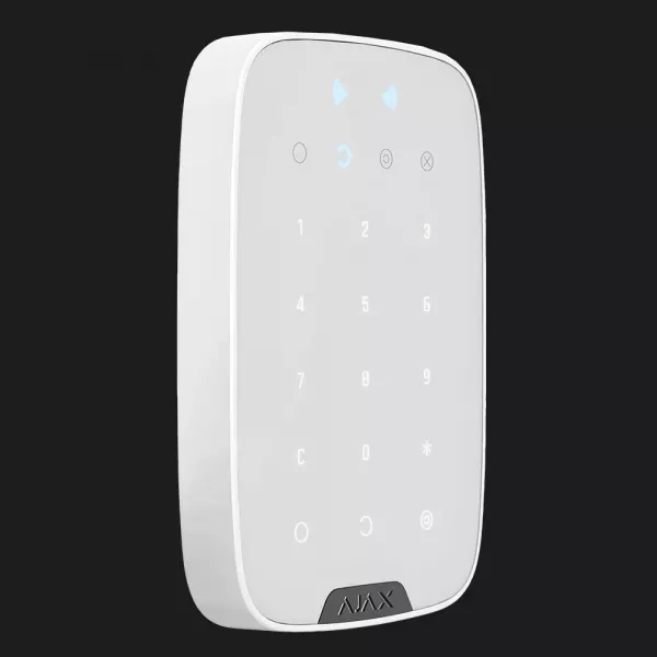 Бездротова сенсорна клавіатура Ajax Keypad Plus (White)