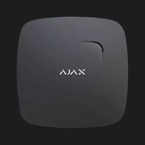 Датчик диму Ajax FireProtect, Jeweller, бездротовий, (Black)