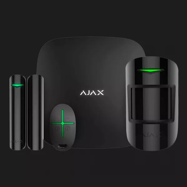 Комплект охоронної сигналізації Ajax StarterKit Plus (Black)