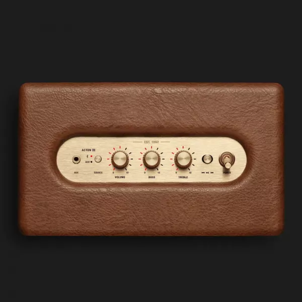 Акустика Marshall Loud Speaker Acton III Bluetooth (Brown)