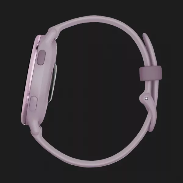 Garmin Vivoactive 5 Metallic Orchid Aluminum Bezel with Orchid Case and Silicone Band