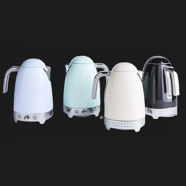 Електрочайник SMEG з регулятором температури (Black)