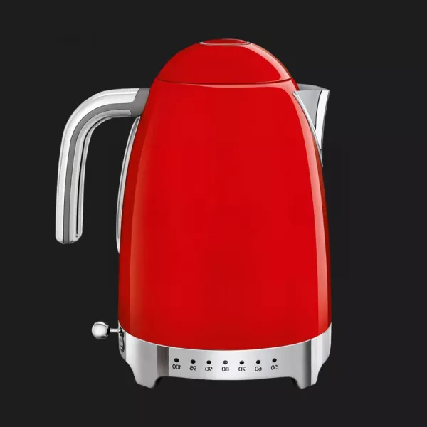 Електрочайник SMEG з регулятором температури (Red)
