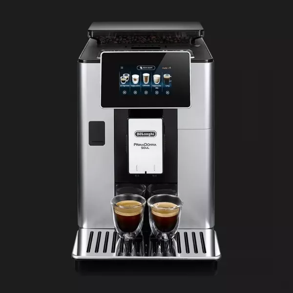 Кавомашина Delonghi PrimaDonna Soul (Black/Gray)